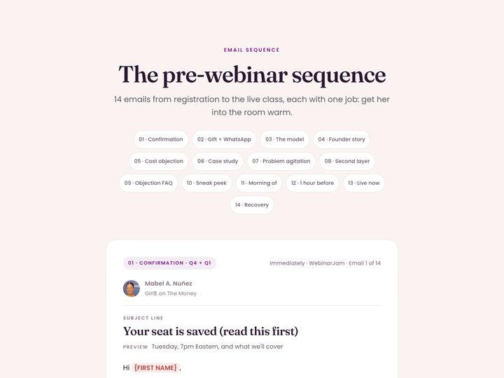 Pre-webinar preview